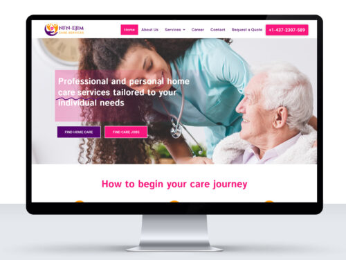 Caregiver Website Development in Canada